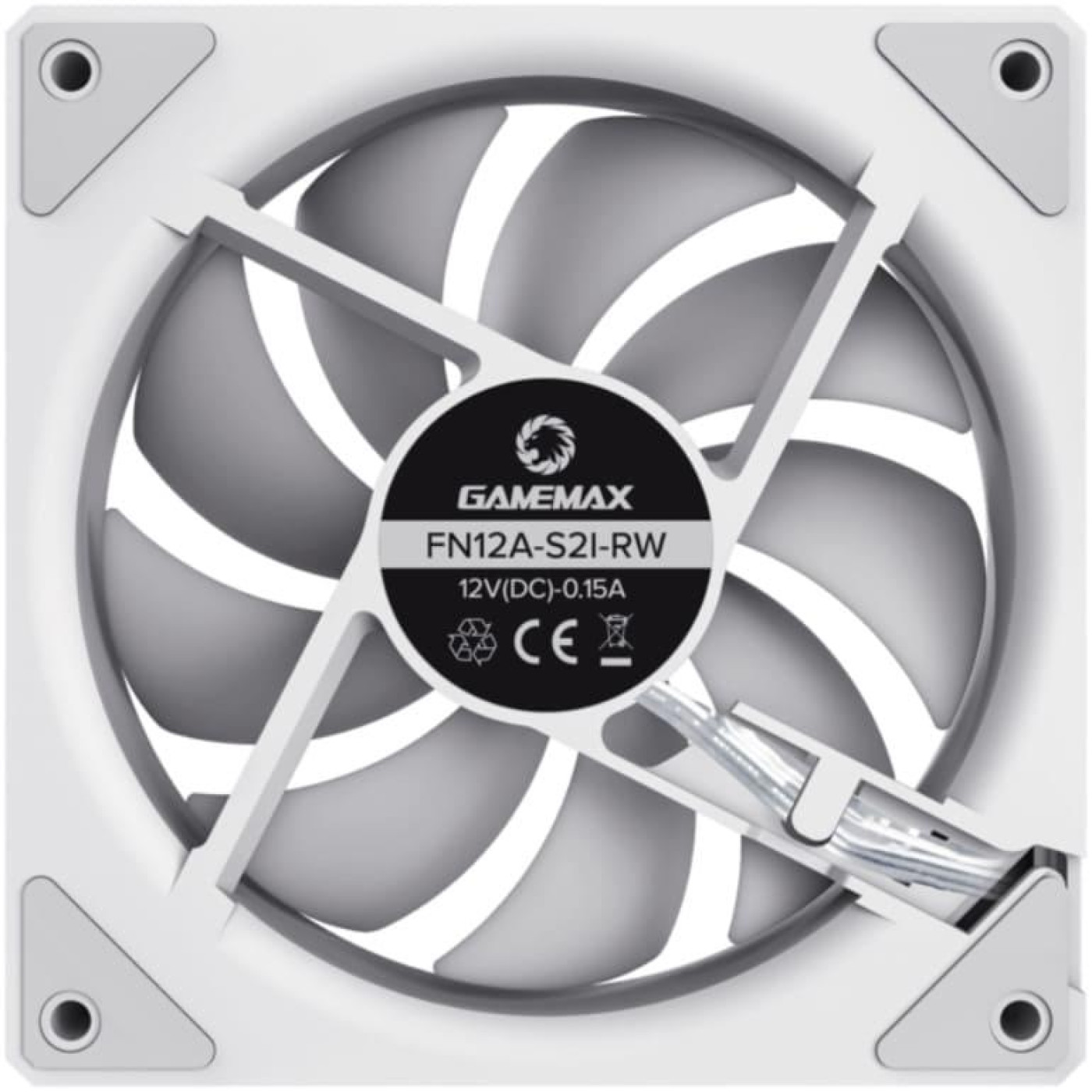Вентилятор GameMax 120мм FN12A-S2I-RW (FN12A-S2I-RW)
