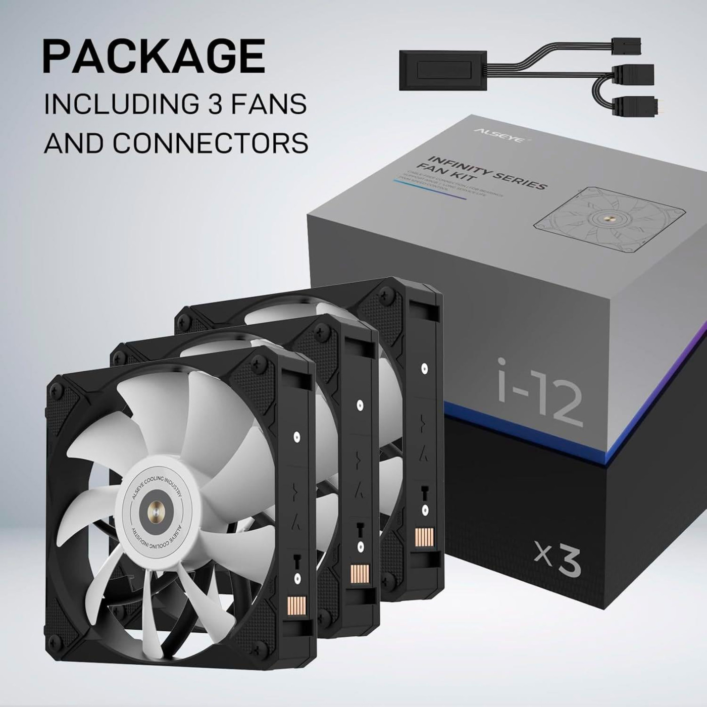 Вентилятор alseye i12B-K3 120мм (AS.04.09.0004)