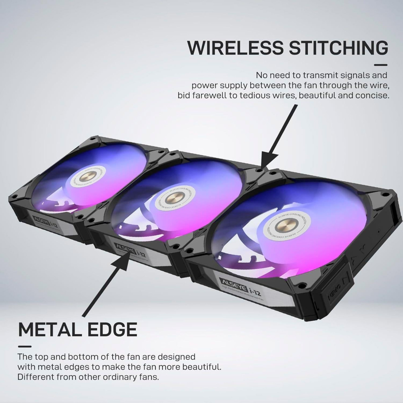 Вентилятор alseye i12B-K3 120мм (AS.04.09.0004)