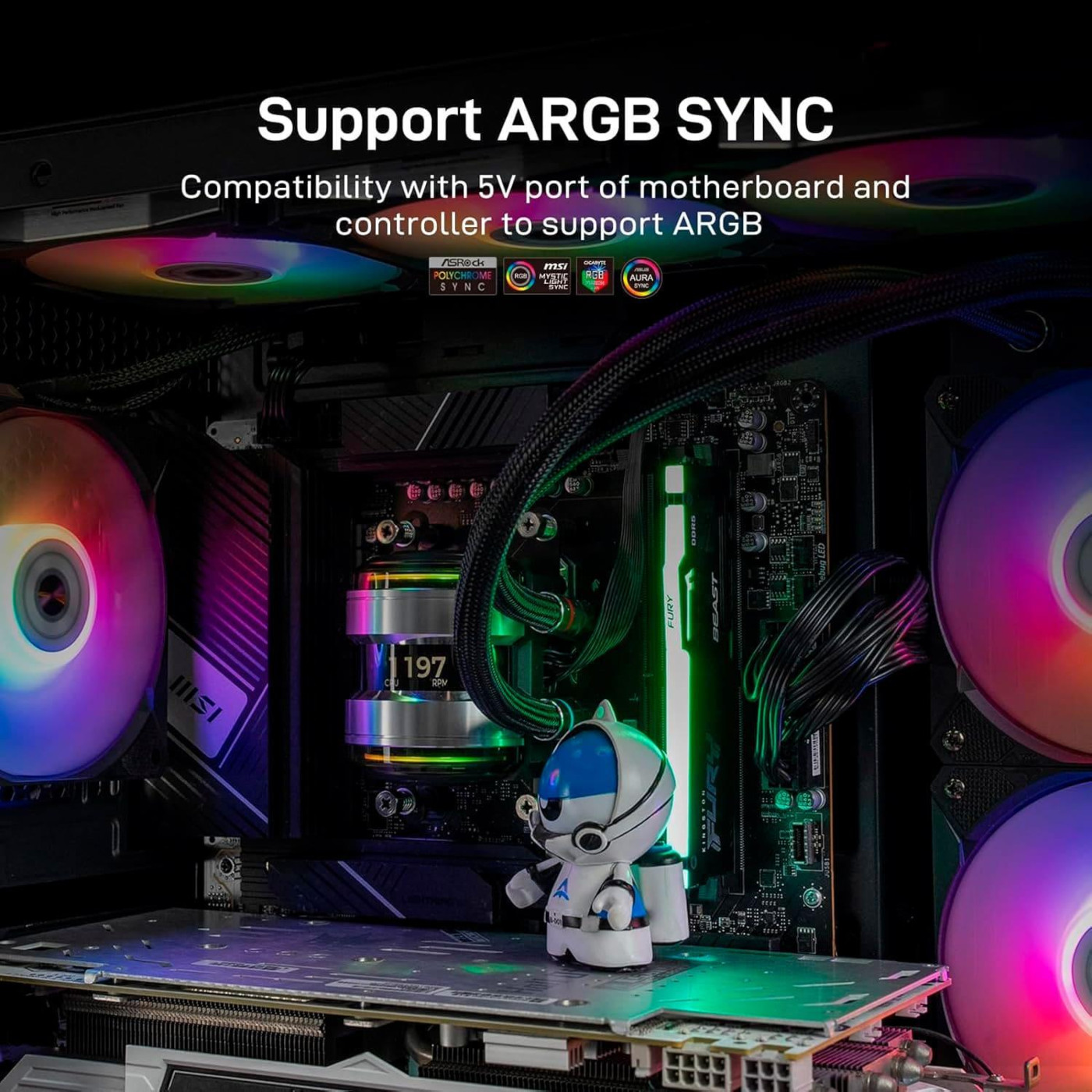 Вентилятор alseye i12B-K3 120мм (AS.04.09.0004)