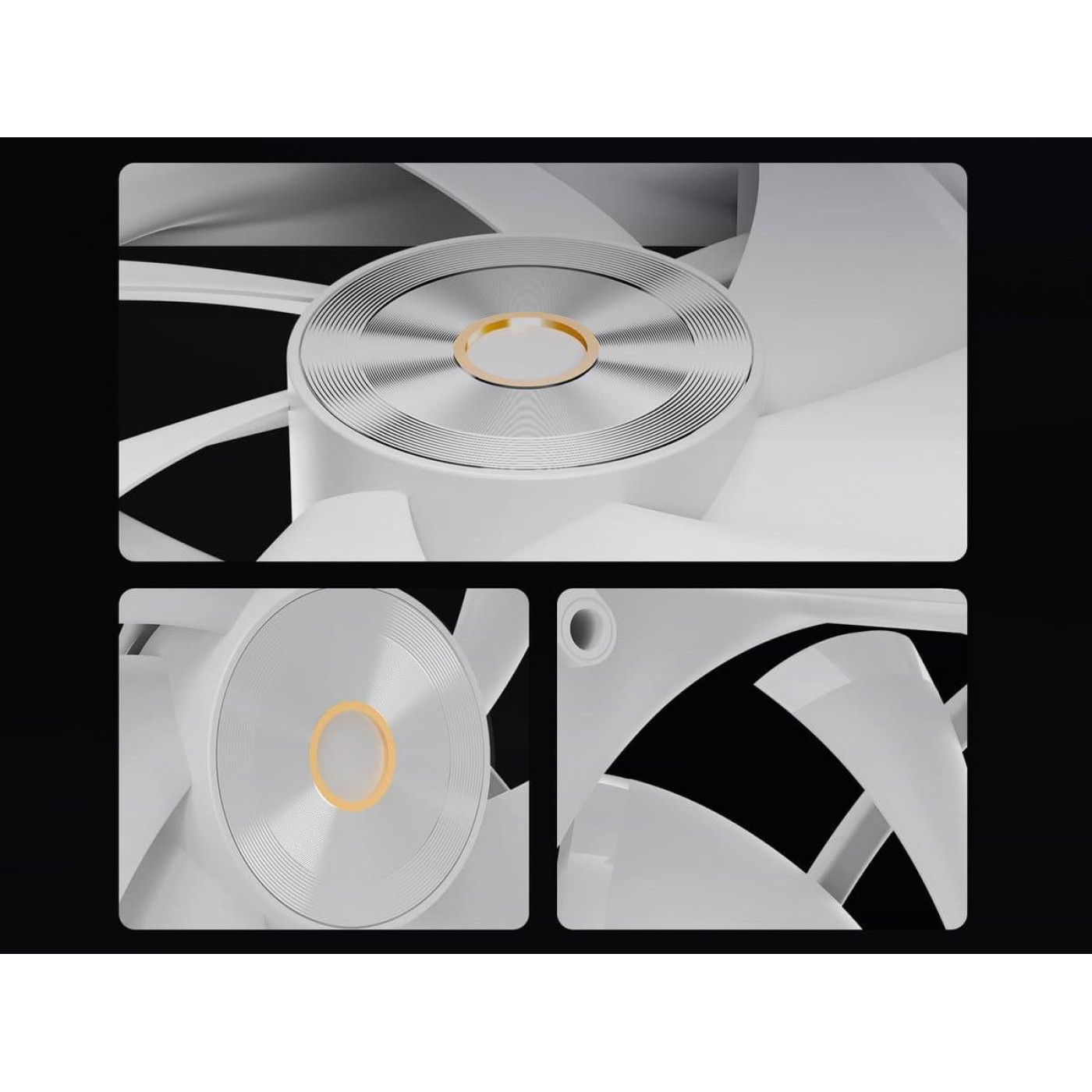 Вентилятор OCYPUS DELTA F12 120MM WH (DELTA-F12-WH1NM00X-GL)