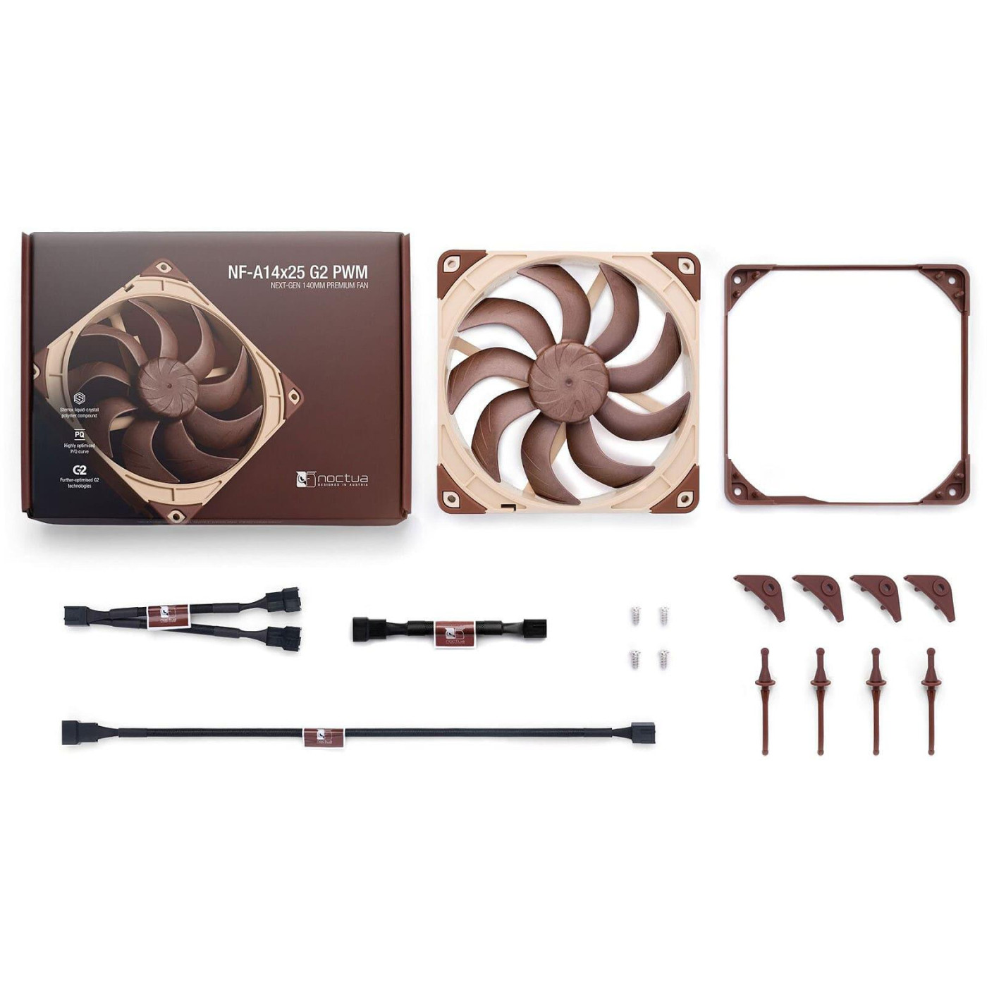 Вентилятор Noctua NF-A14x25 G2 PWM 