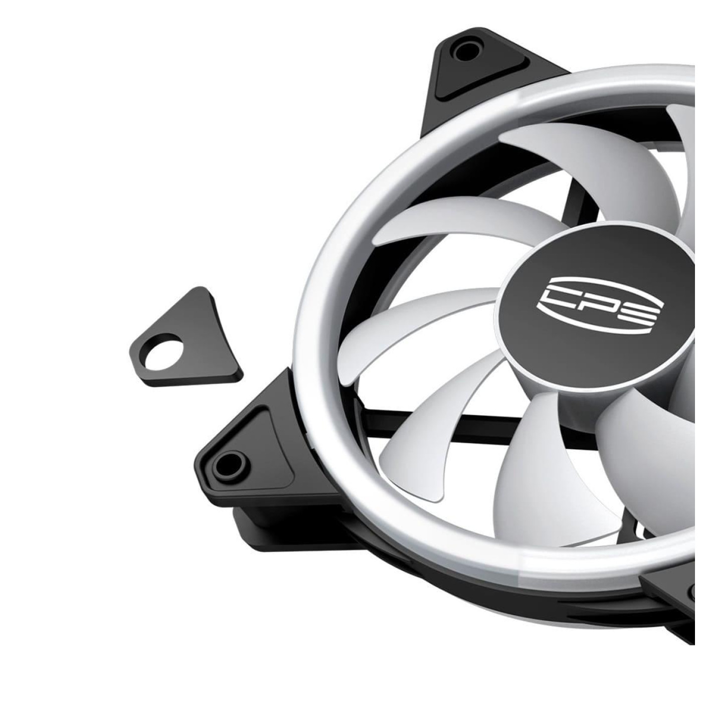 Комплект вентиляторів PcCooler F3 T120 ARGB BK 3-Pack (F3 T120 ARGB 3 in 1 Black)