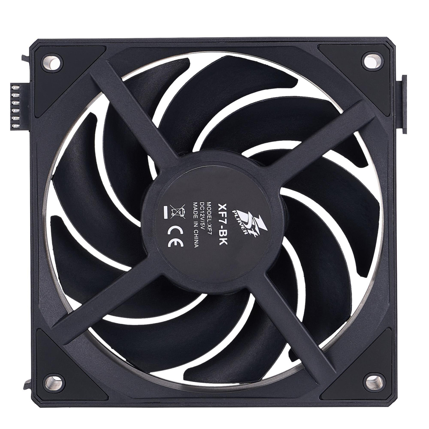 Вентилятор 1stPlayer XF7 Black (XF7-BK-1IN1)