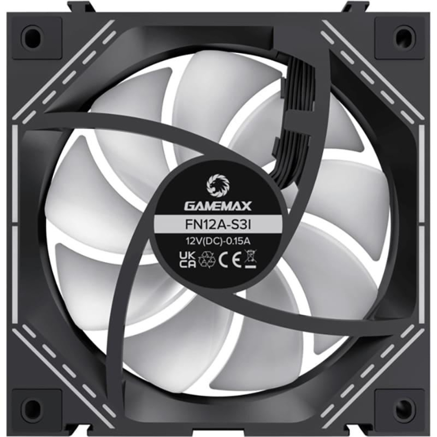 Комплект вентиляторів GameMax 120мм FN12A-S3I (FN12A-S3I)
