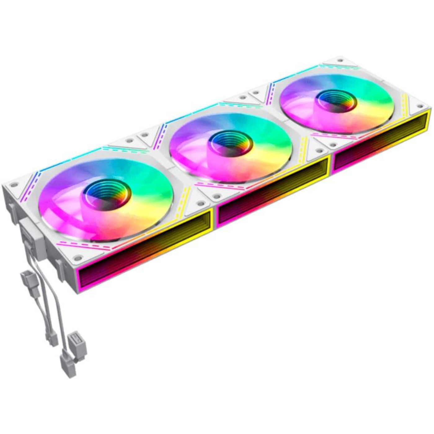 Комплект вентиляторів GameMax 120мм FN12A-S3I-W (FN12A-S3I-W)