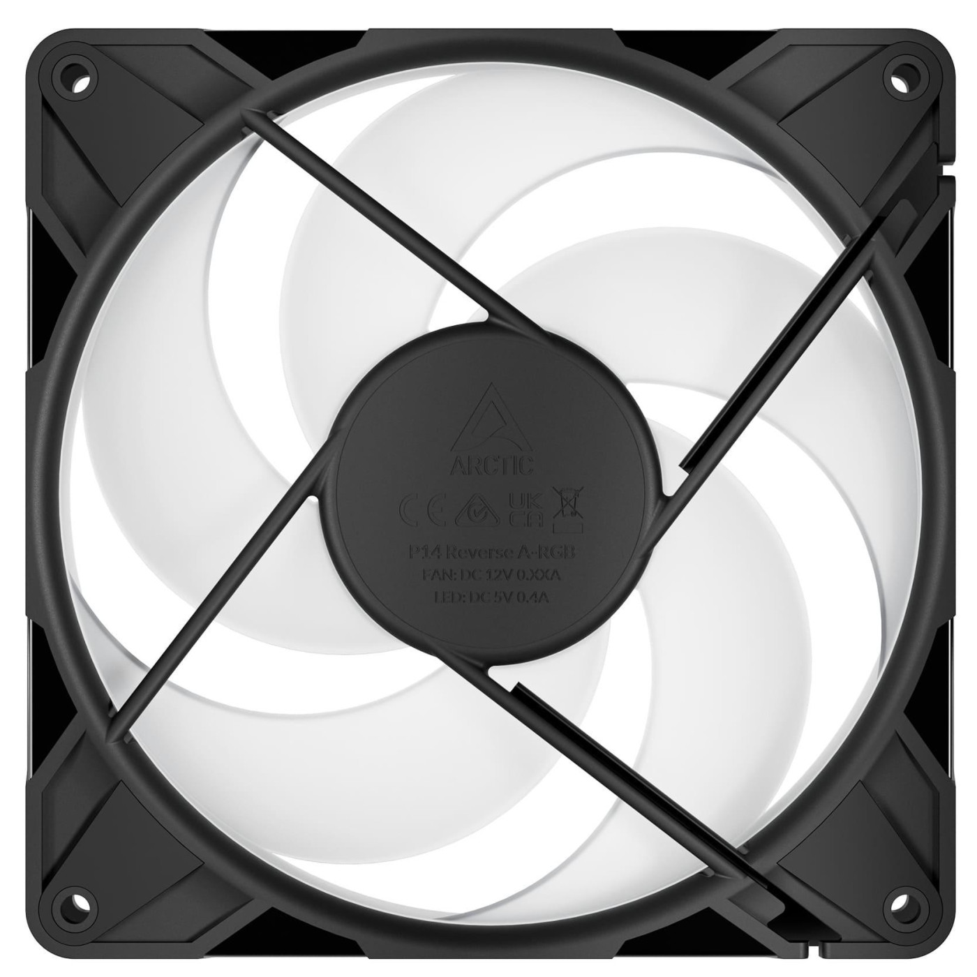 Вентилятор Arctic P14 PRO 140MM Reverse A-RGB Black (ACFAN00323A)