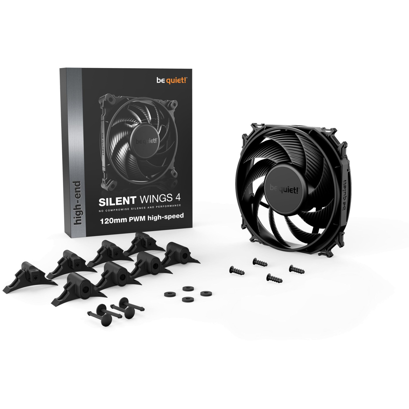 Вентилятор Be quiet! SILENT WINGS 4 120mm PWM high-speed (BL094)