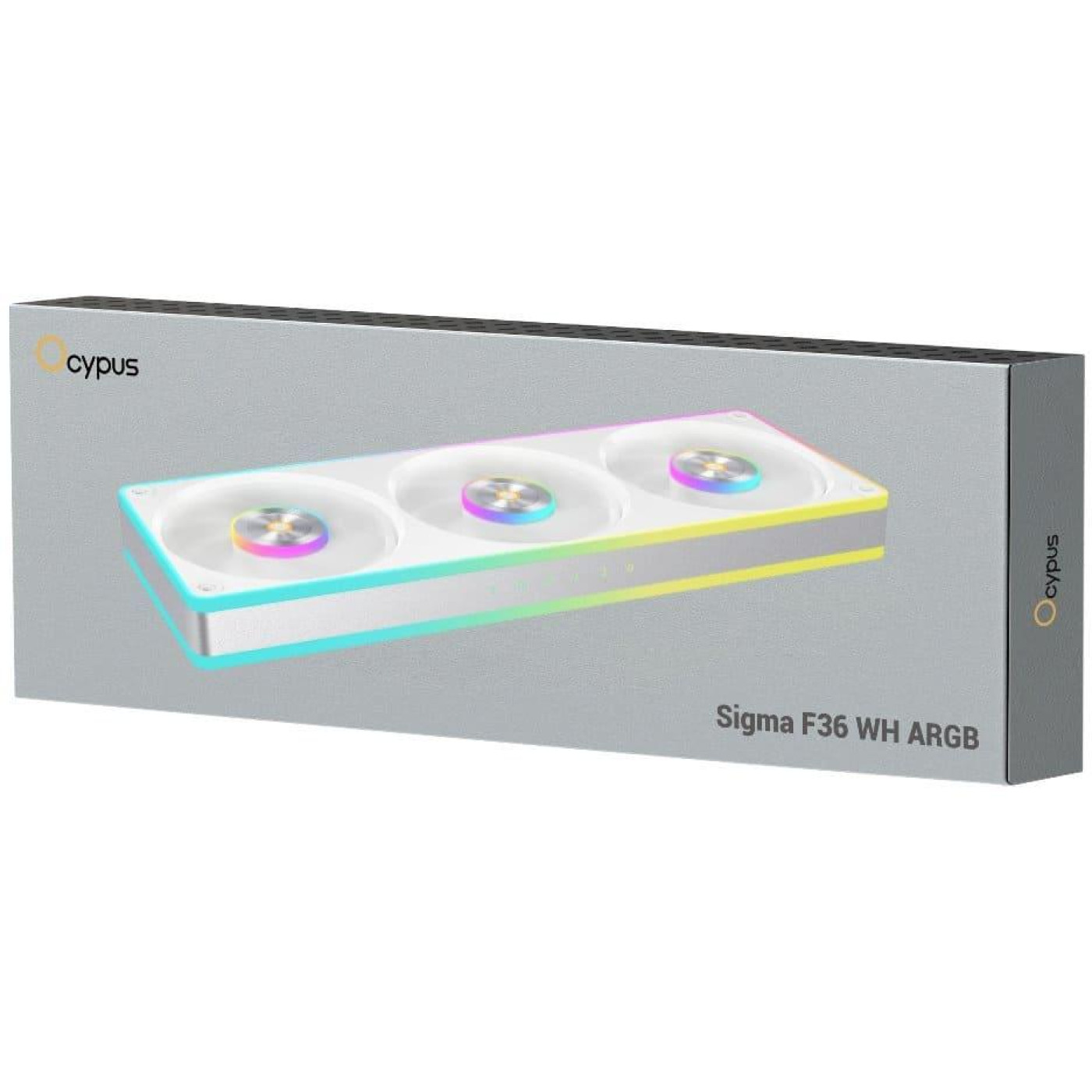 Вентилятор Ocypus SIGMA F36 ARGB White (SIGMA-F36-WH3AM00X-GL)