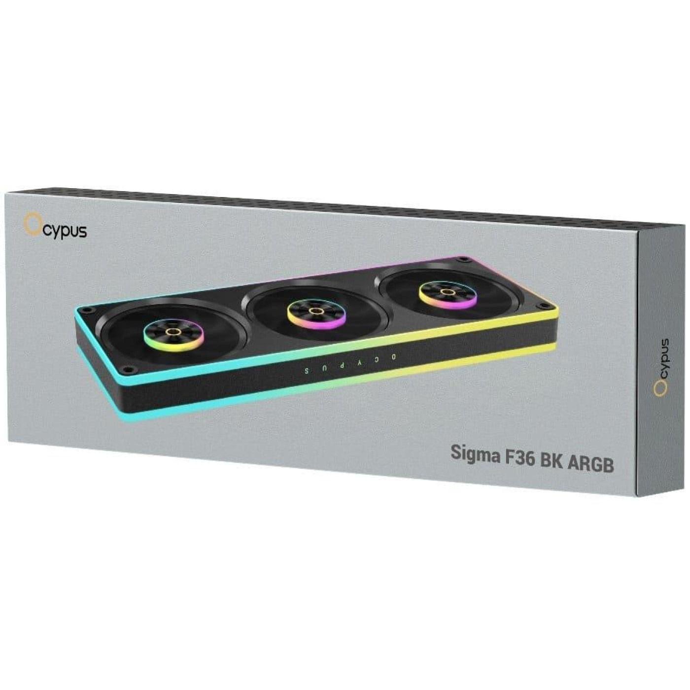 Вентилятор Ocypus SIGMA F36 ARGB Black (SIGMA-F36-BK3AM00X-GL)