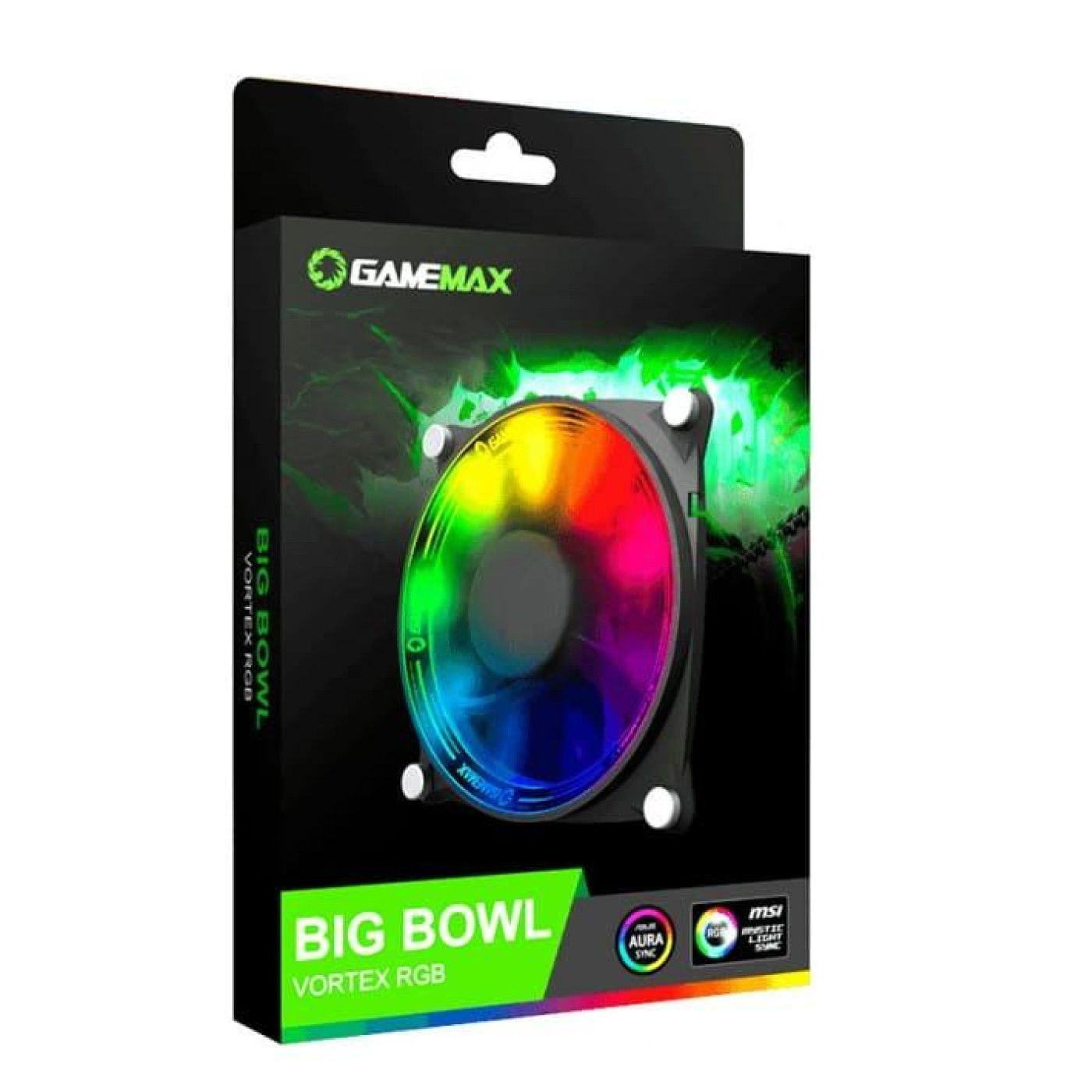 Вентилятор GameMax Big Bowl Vortex RGB Lighting Ring 120мм (GMX-12-RBB)