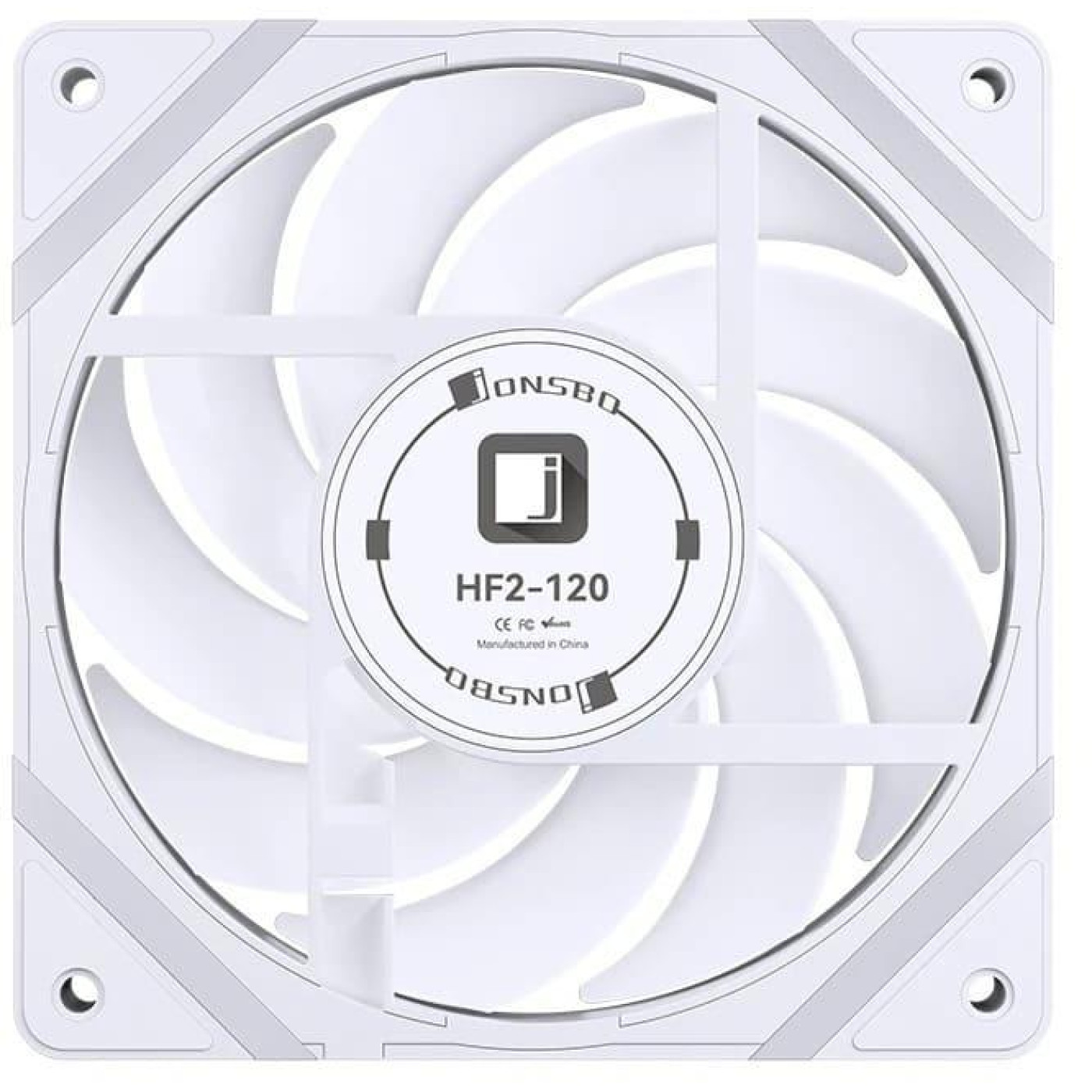 Вентилятор Jonsbo HF2-120W ARGB White (HF2-120W ARGB White)