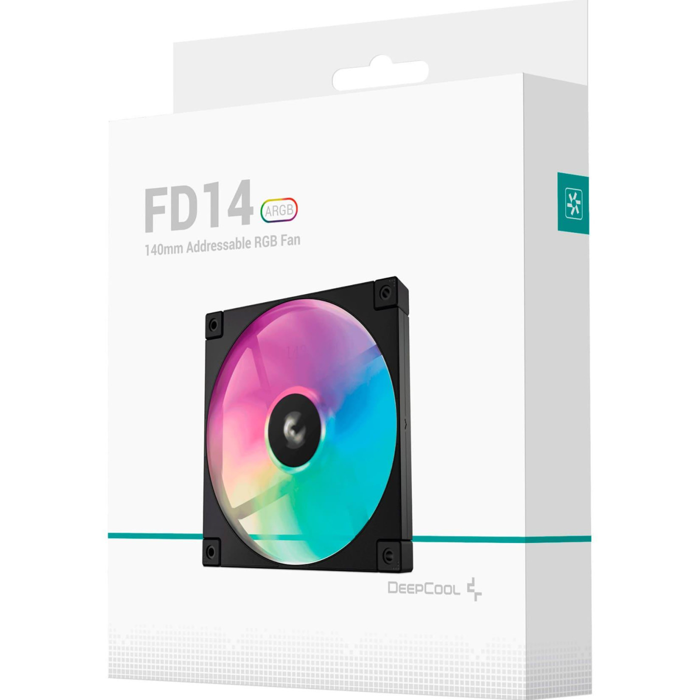 Вентилятор Deepcool FD14 140мм ARGB (R-FD14-BKAPN1-G) Black