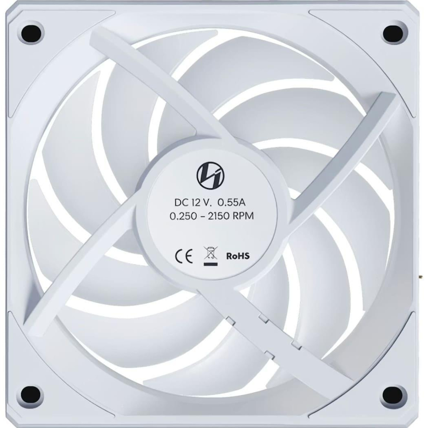 Вентилятор Lian Li Uni Fan CL Wireless Reverse Blade (G99.12RCL1W1W.00) White