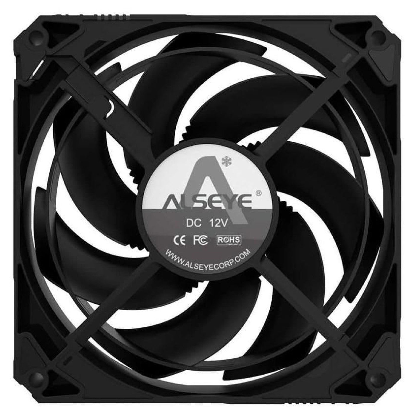 Вентилятор Alseye W12P ARGB Black (AS.04.07.0049)