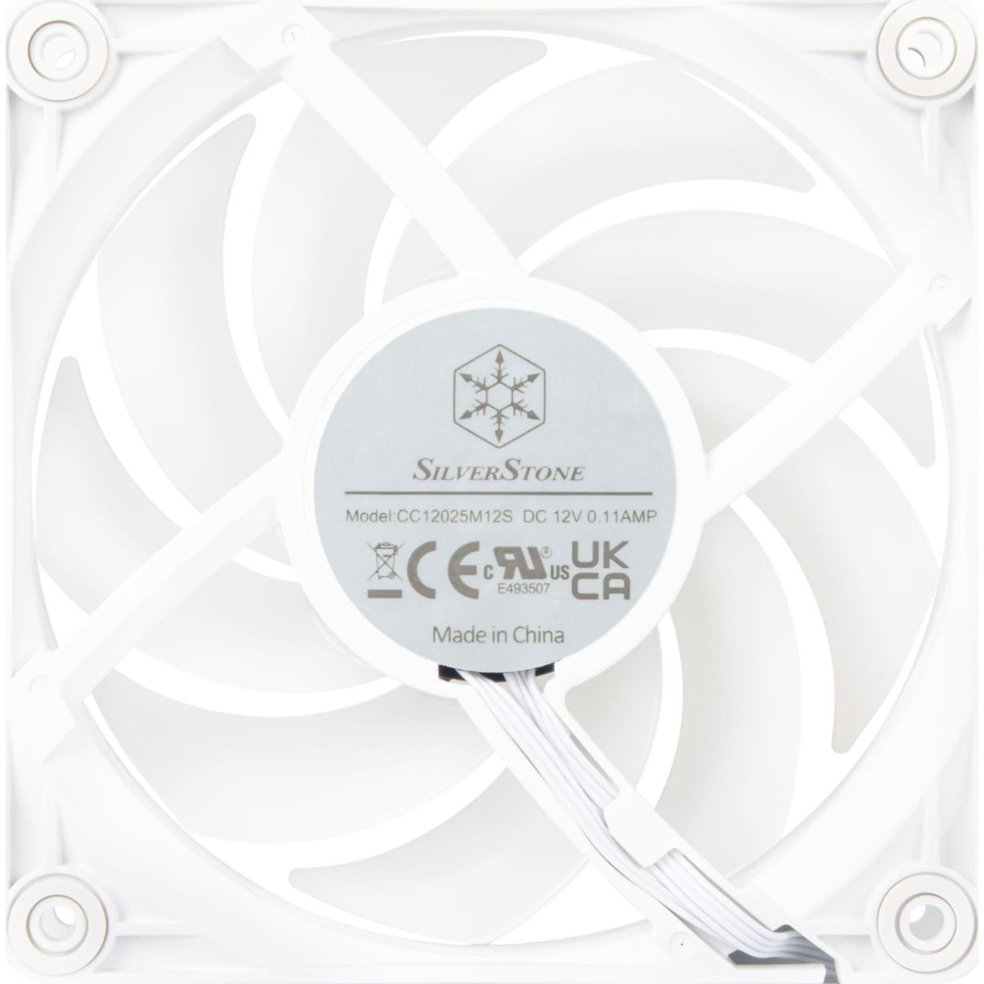 Вентилятор SilverStone VISTA 120 ARGB White (SST-VS120W-ARGB)