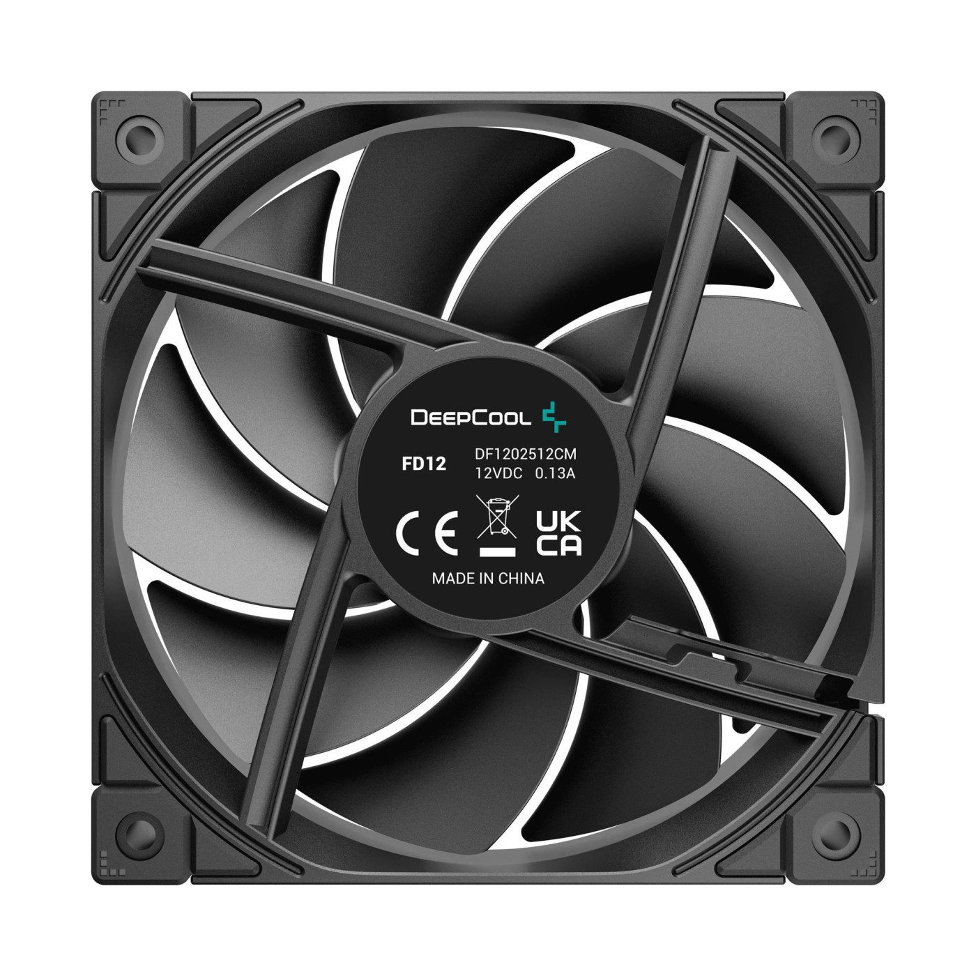 Вентилятор Deepcool FD12 Black (R-FD12-BKNPN1-G)