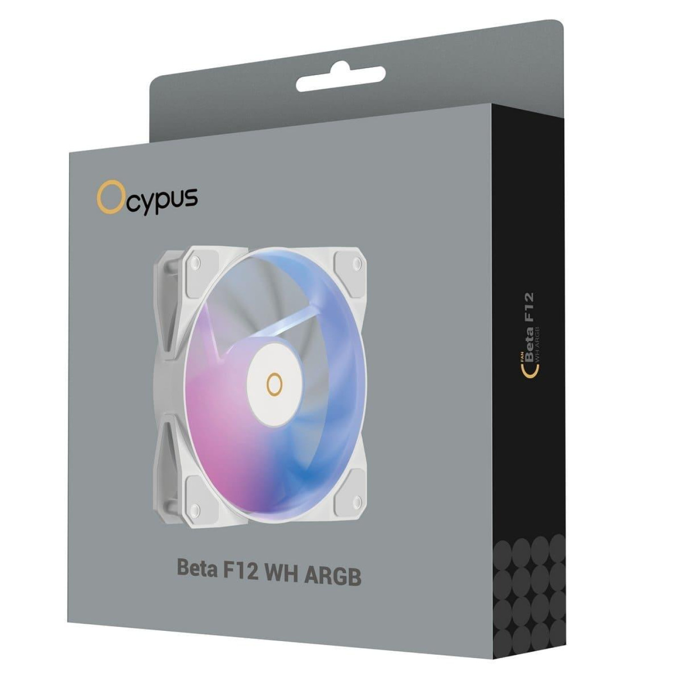 Вентилятор OCYPUS BETA F12 WH 120MM ARGB (BETA-F12-WH1AM00X-GL)