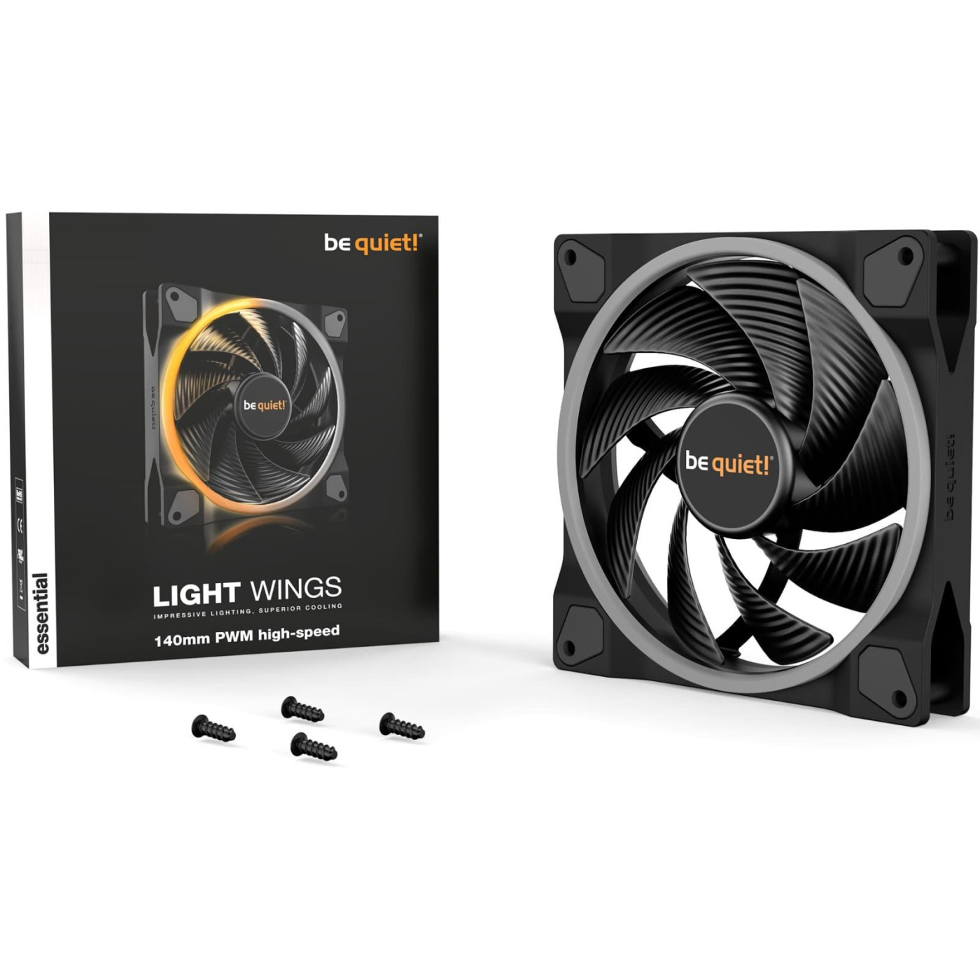 Вентилятор Be quiet! LIGHT WINGS 140mm PWM high-speed (BL075)