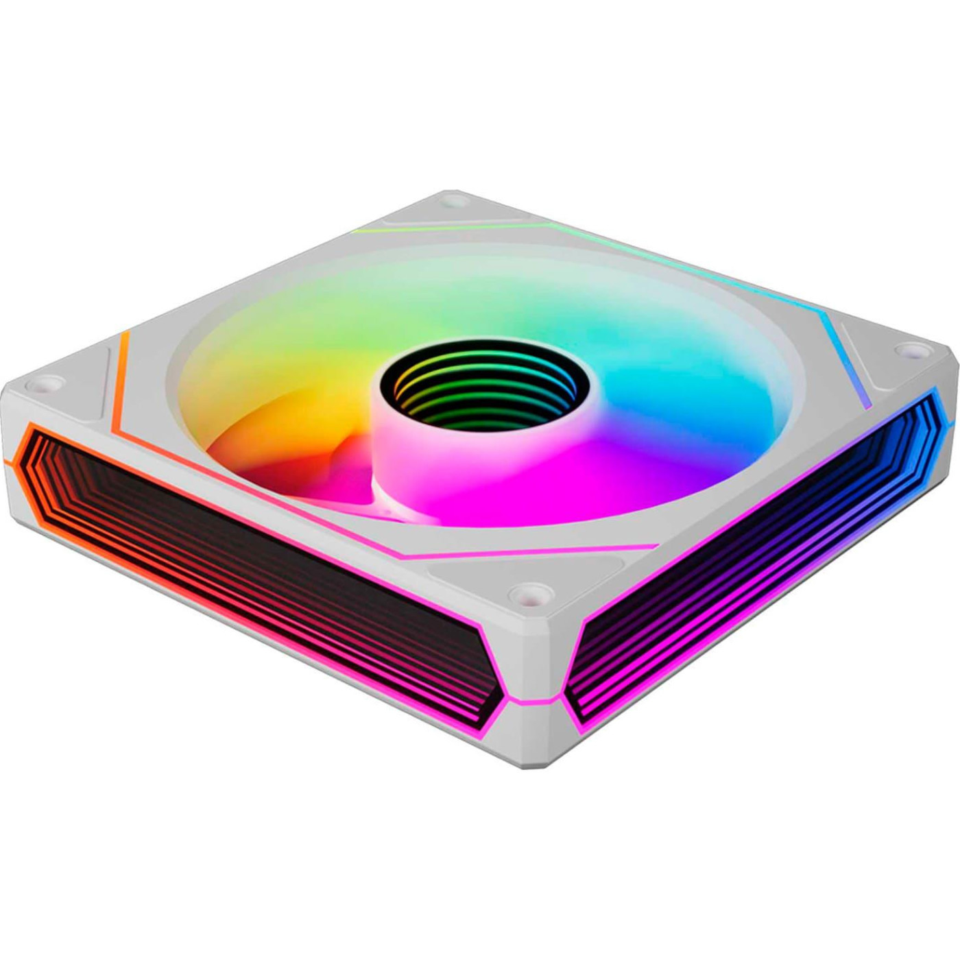 Вентилятор Zezzio Prism 6 Pro ARGB Ultra Fan Reverse White