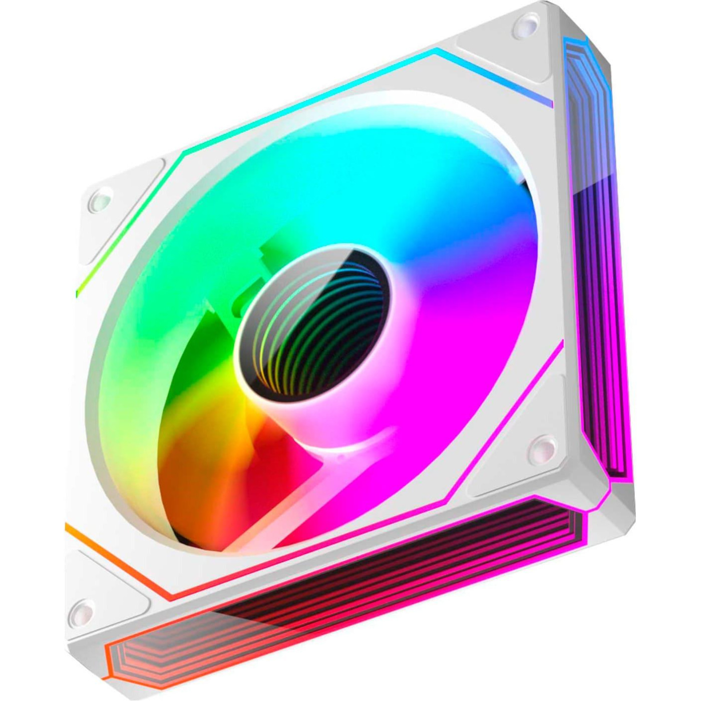 Вентилятор Zezzio Prism 6 Pro ARGB Ultra Fan Reverse White