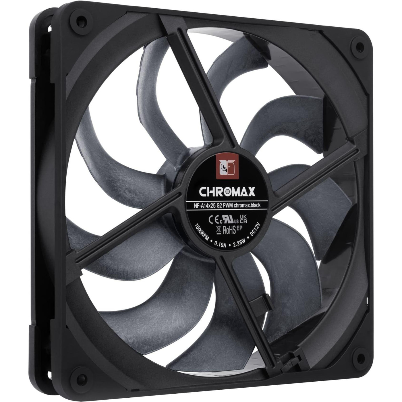 Вентилятор Noctua NF-A14x25 G2 PWM CHROMAX Black