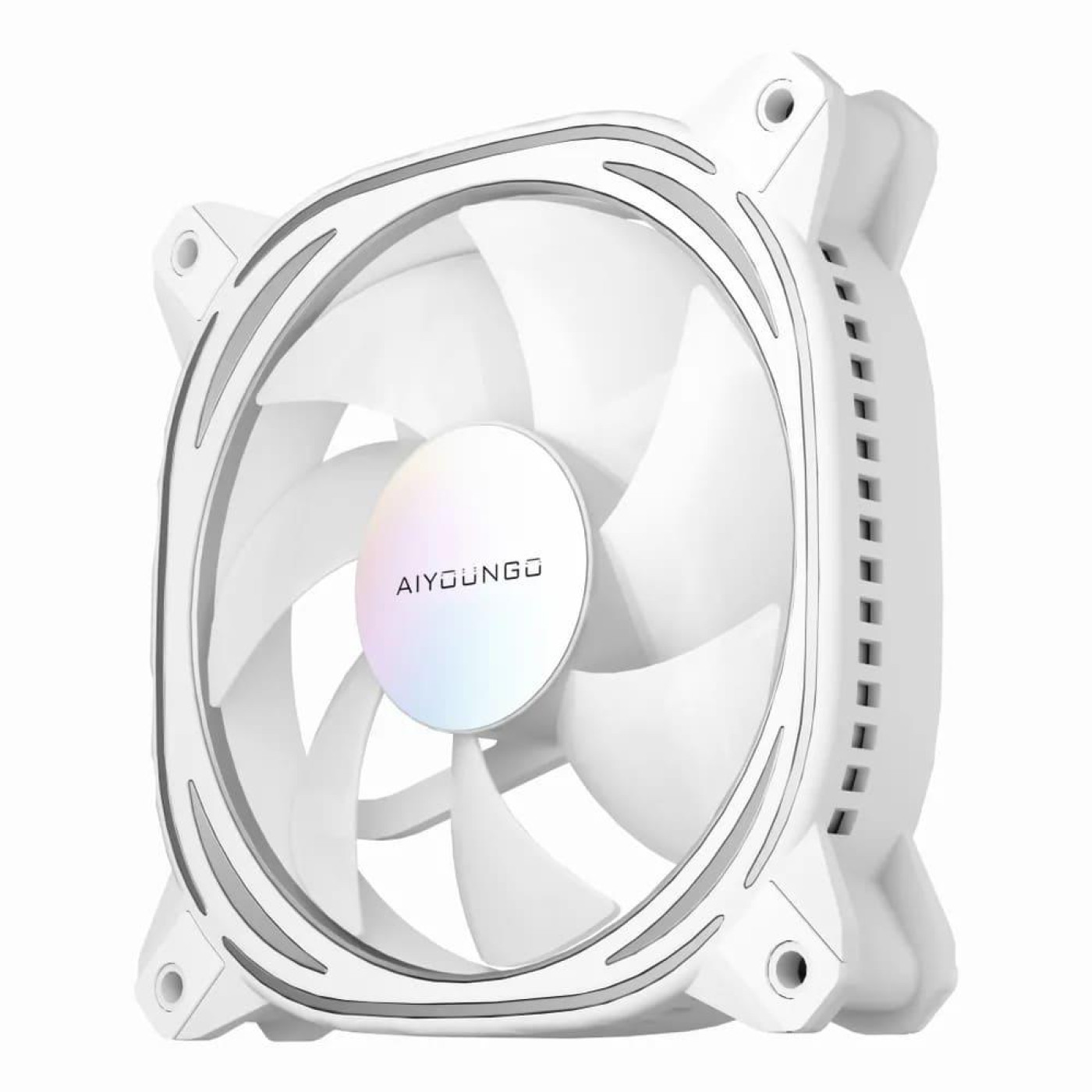 Вентилятор Aigo Z12 White Reverse ARGB U1
