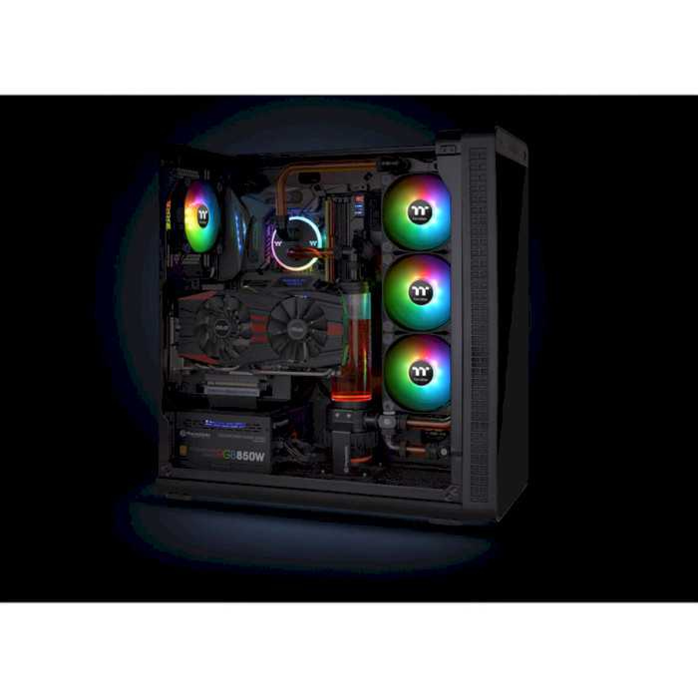 Вентилятор Thermaltake Pure 14 ARGB Sync TT Premium Edition 3 шт (CL-F080-PL14SW-A)
