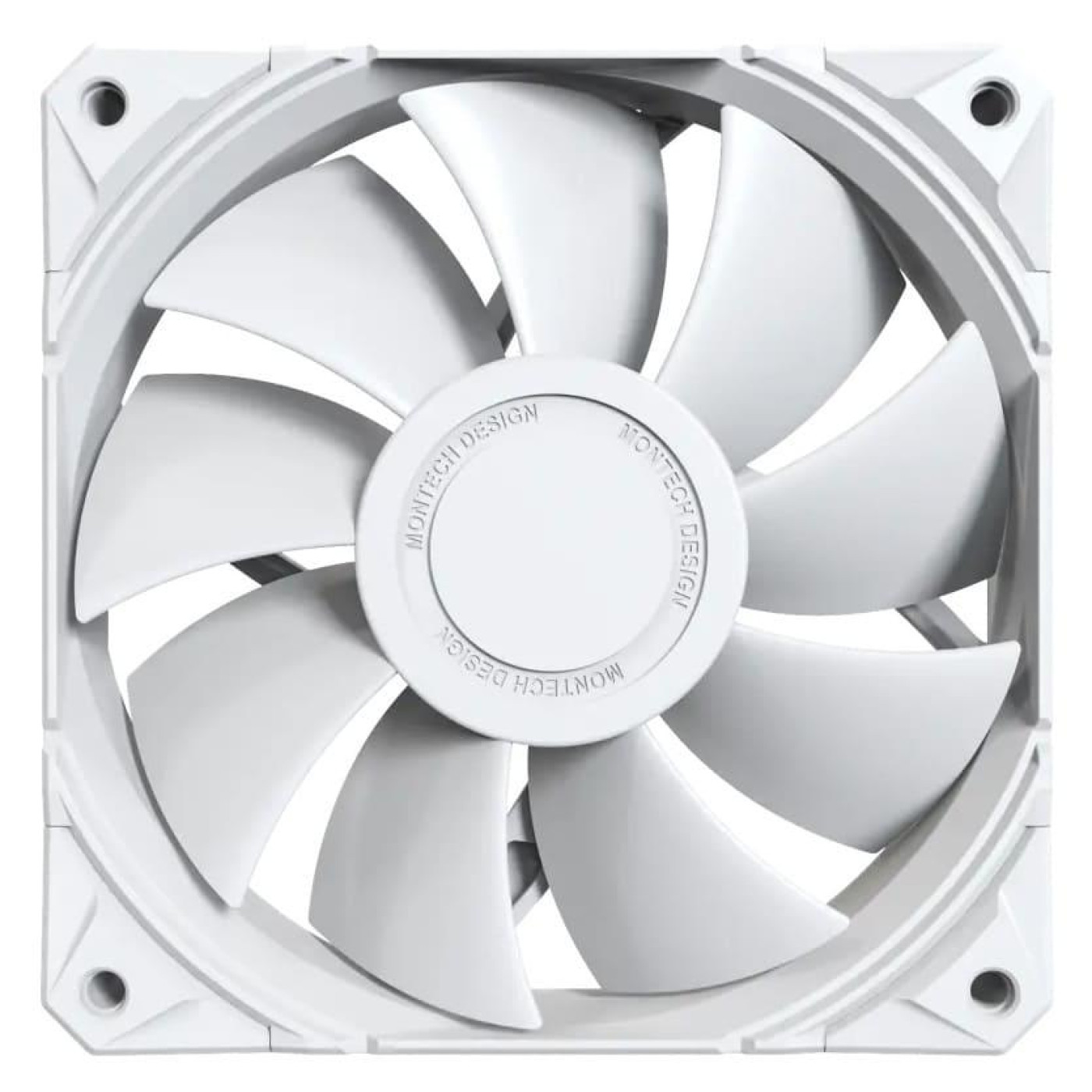 Комплект вентиляторов MONTECH E28 120MM PWM 3 in 1 White (E28 3 PACK(W))