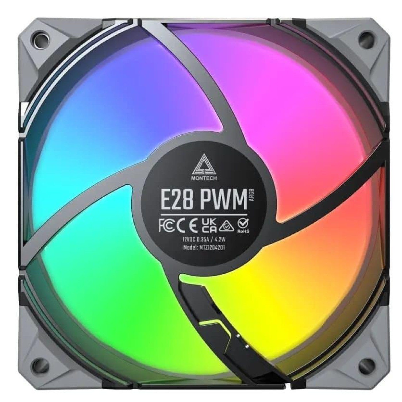 Комплект вентиляторів MONTECH 120MM E28 ARGB 3 PACK (B)