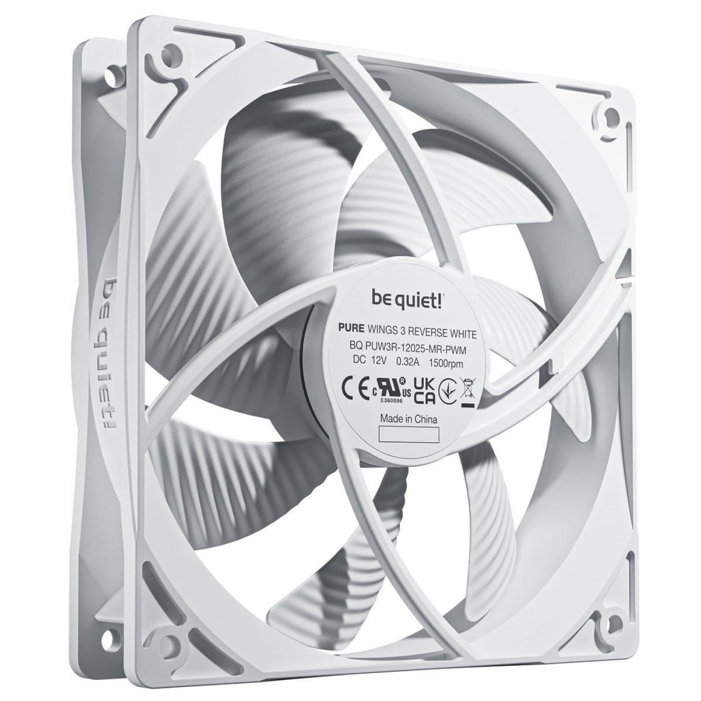 Комплект вентиляторів be quiet! PURE WINGS 3 120mm PWM Reverse 3 шт (BL136)