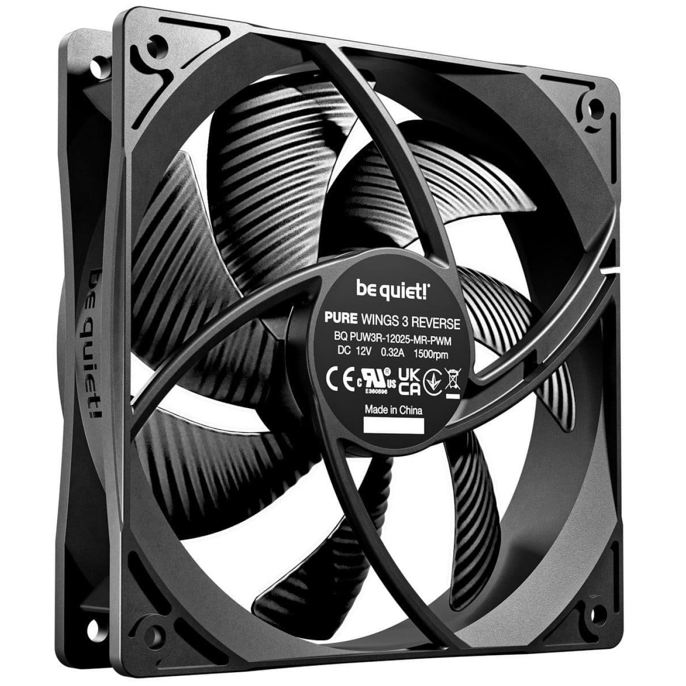 Вентилятор Be quiet! PURE WINGS 3 120mm PWM Reverse 3 шт (BL137)