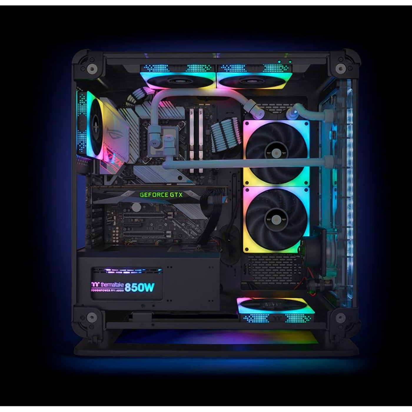 Комплект вентиляторов Thermaltake TOUGHFAN 12 RGB Radiator Fan 3Pack (CL-F135-PL12SW-A)