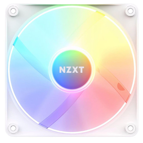 Вентилятор NZXT NZXT, F120RGB Core - 120mm - Hub-mounted RGB Fans-Single (White) (RF-C12SF-W1)