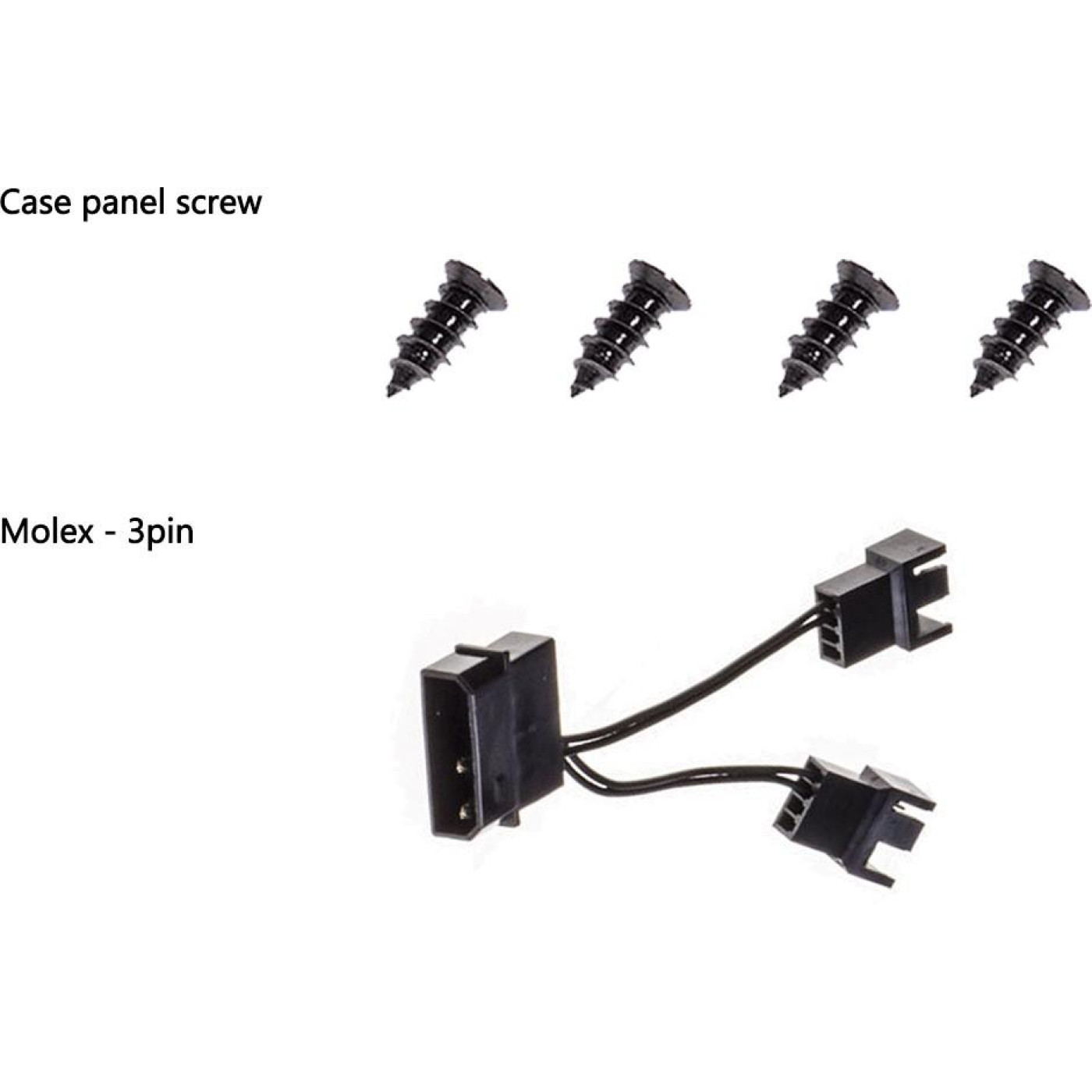 Вентилятор ID-Cooling WF-12025-SD-W, 120x120x25мм, 3-pin, черний с белим (WF-12025-SD-W) Б/в