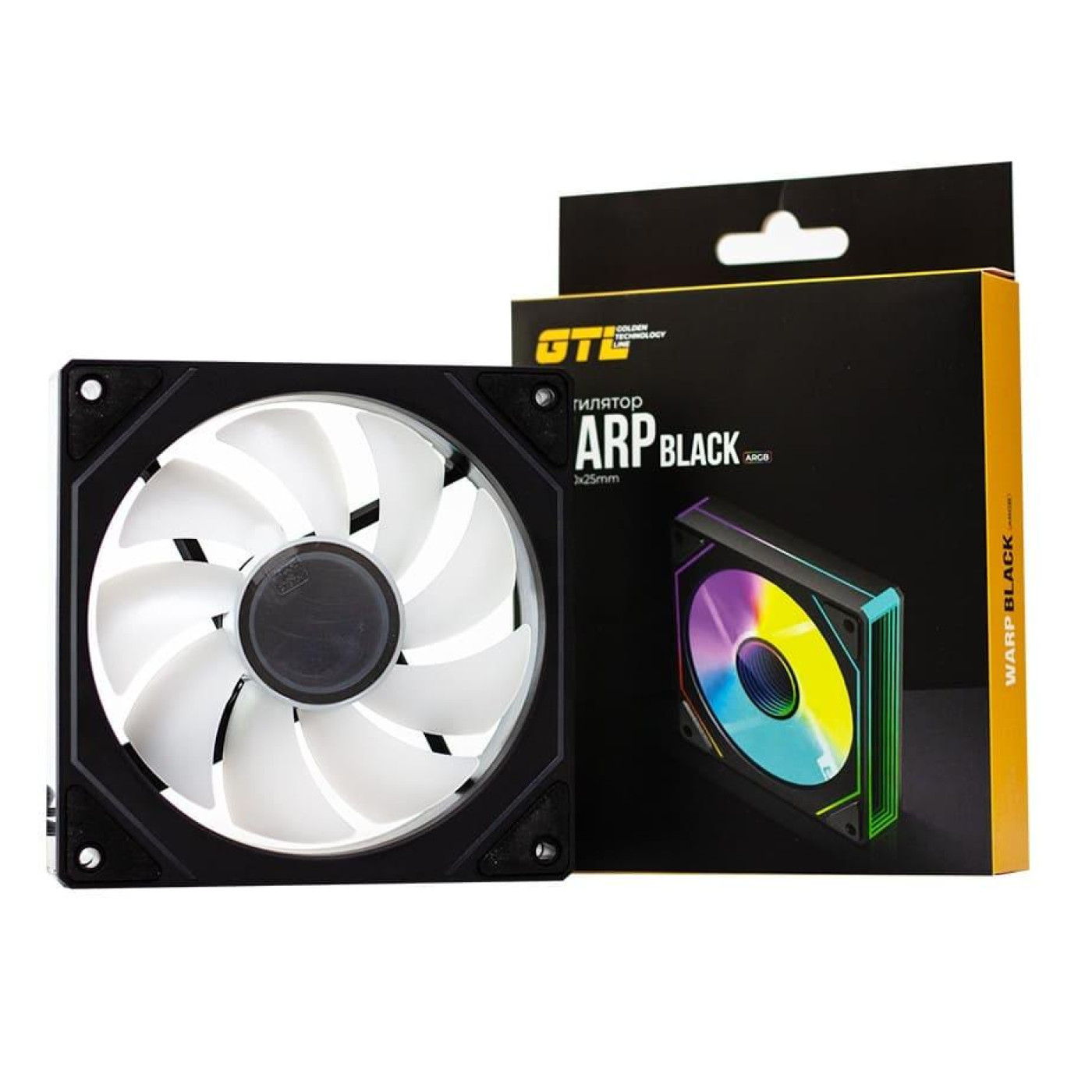 Вентилятор GTL Warp 120 мм Black (GTL-120WL1B ARGB)