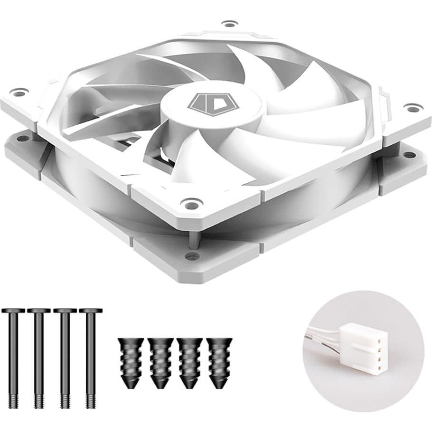 Вентилятор ID-Cooling TF-12025-White (TF-12025-WHITE)