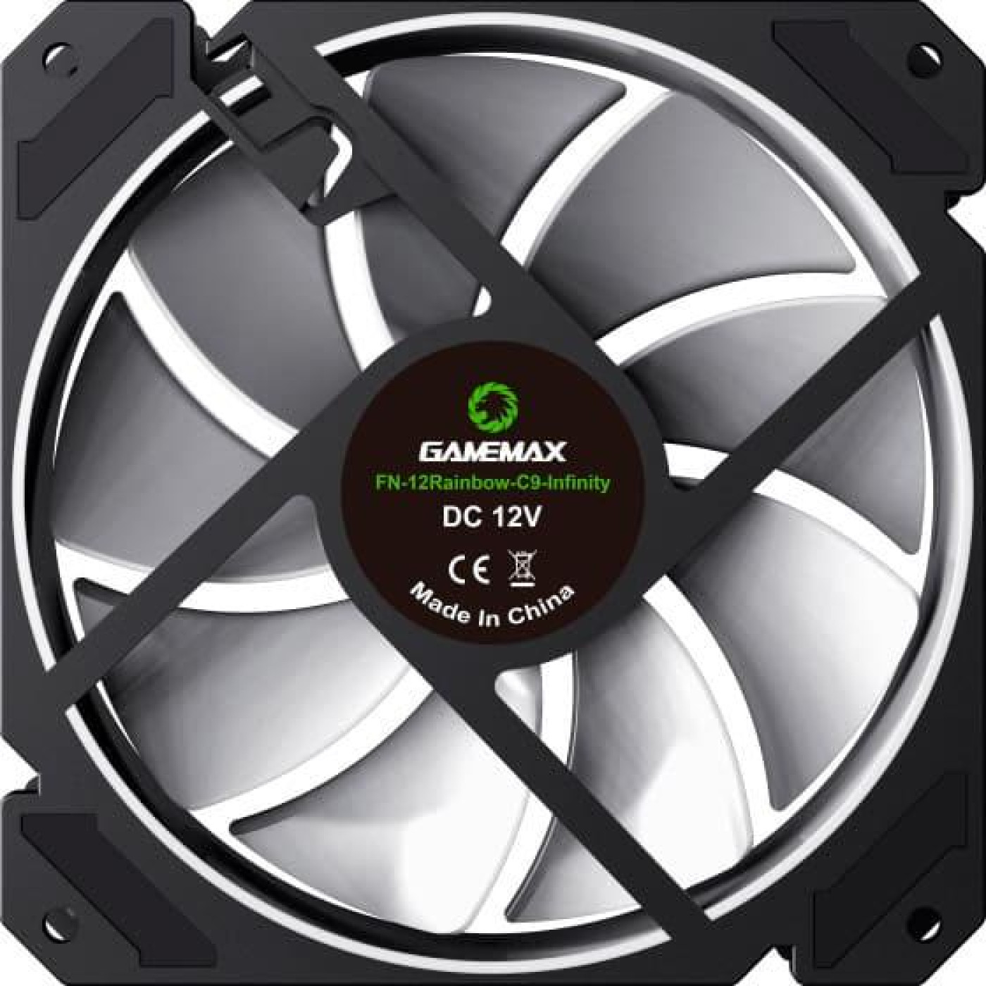 Вентилятор GameMax FN-12Rainbow-C9-Infinity (FN-12Rainbow-C9-Infinity)