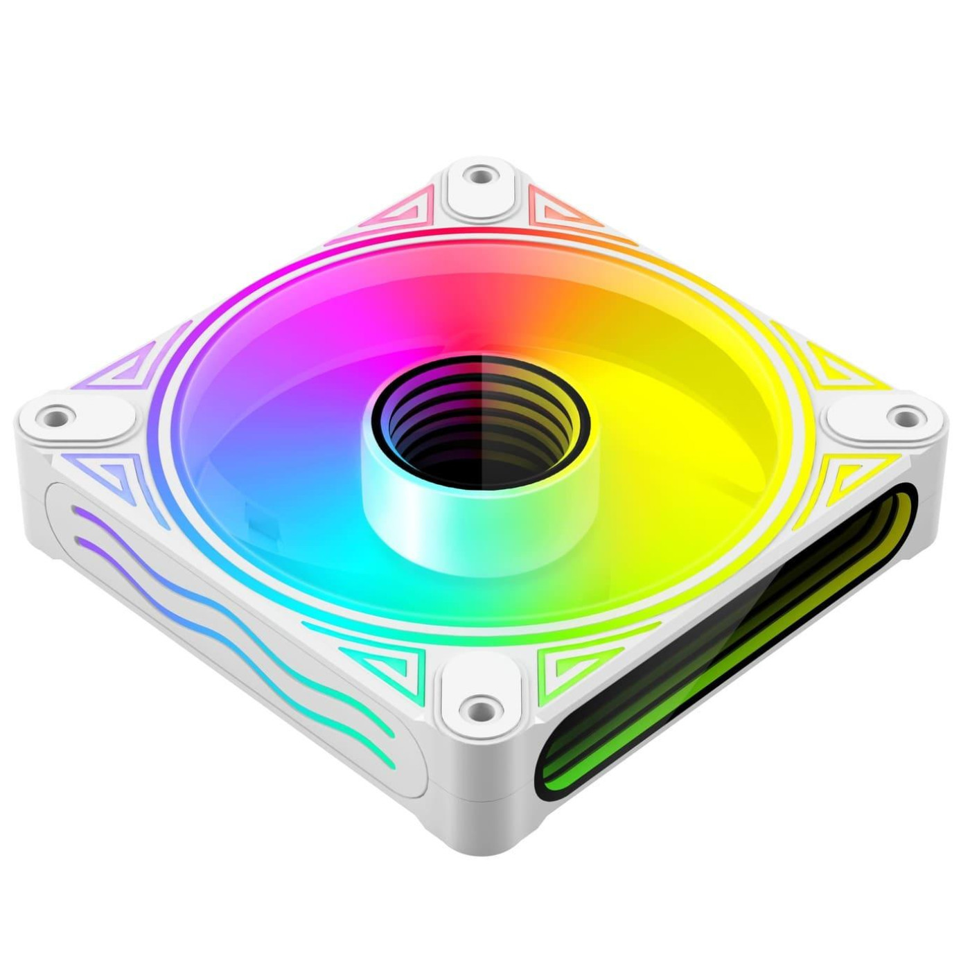 Вентилятор Coolmoon 120мм CM-DM1-W Reverse (CM-DM1-W-R) White