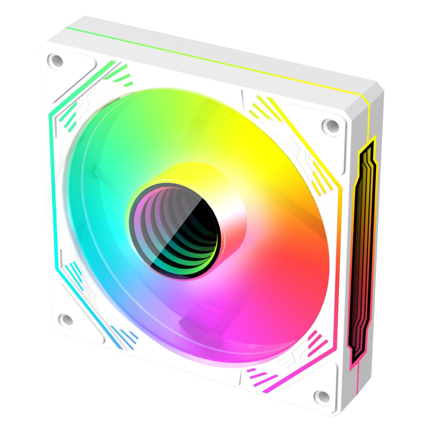 Вентилятор Coolmoon 120мм CM-V12-W Reverse (CM-V12-W-R) White