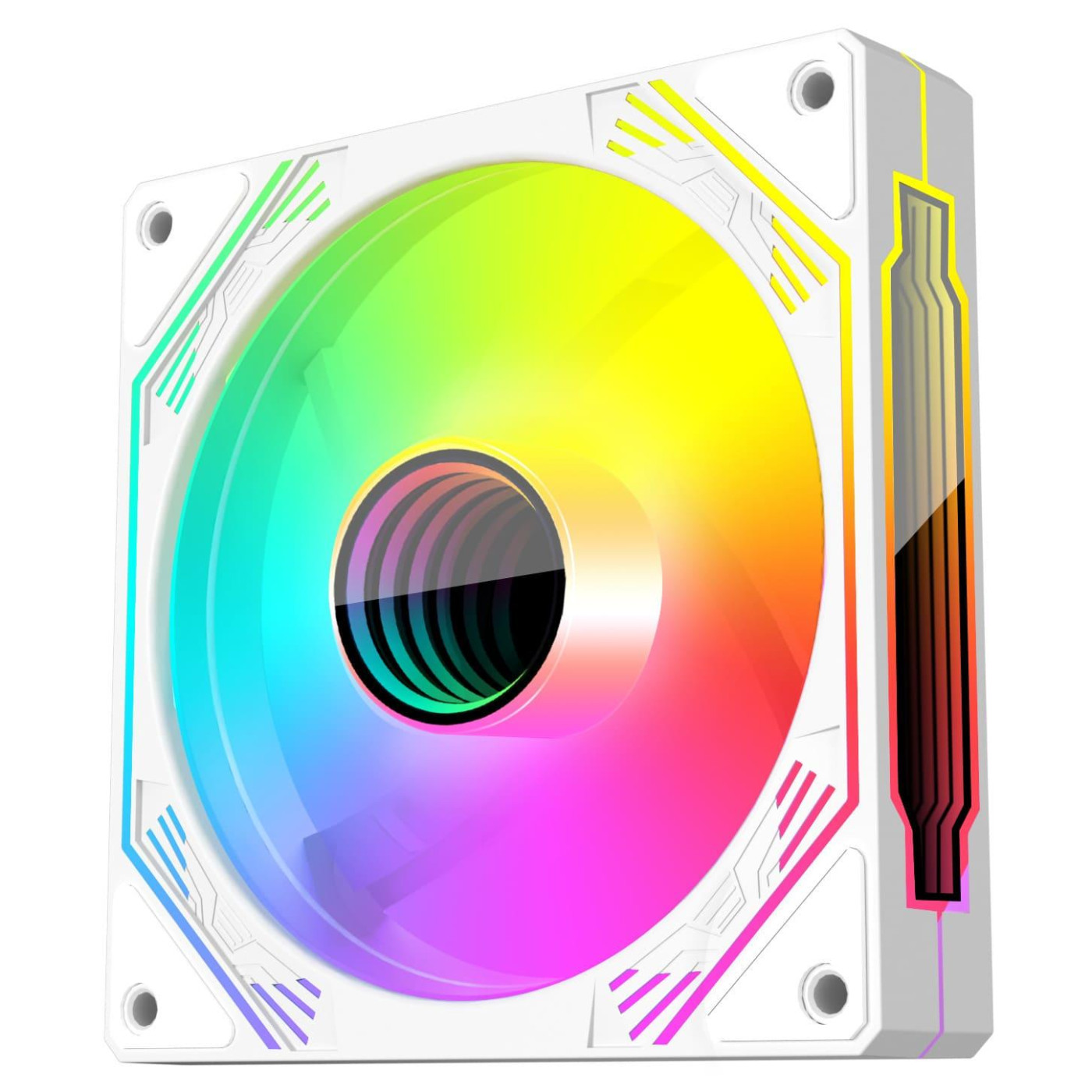 Вентилятор Coolmoon 120мм CM-V12-W Reverse (CM-V12-W-R) White