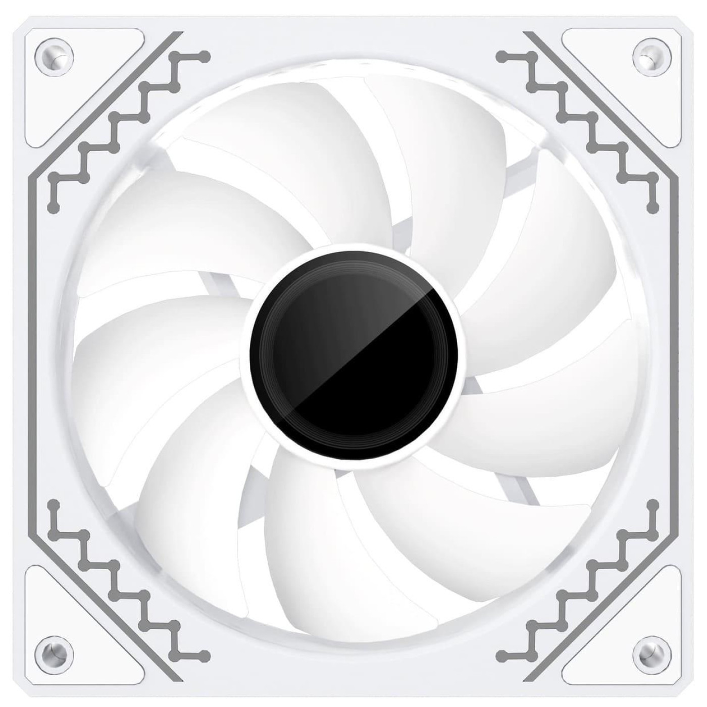 Вентилятор Coolmoon 120мм CM-W12-W Reverse (CM-W12-W-R) White