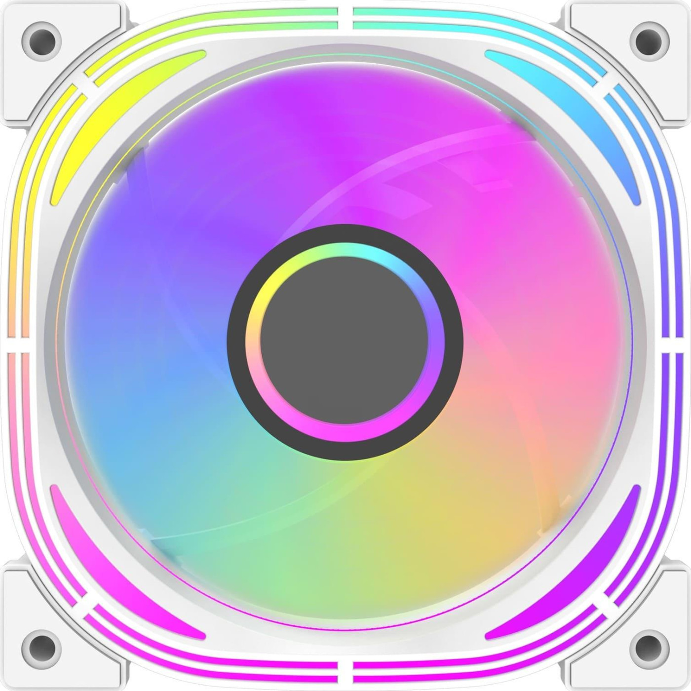 Комплект вентиляторів Darkflash INF24 3 in 1 White (INF24 3IN1(PWM) white)