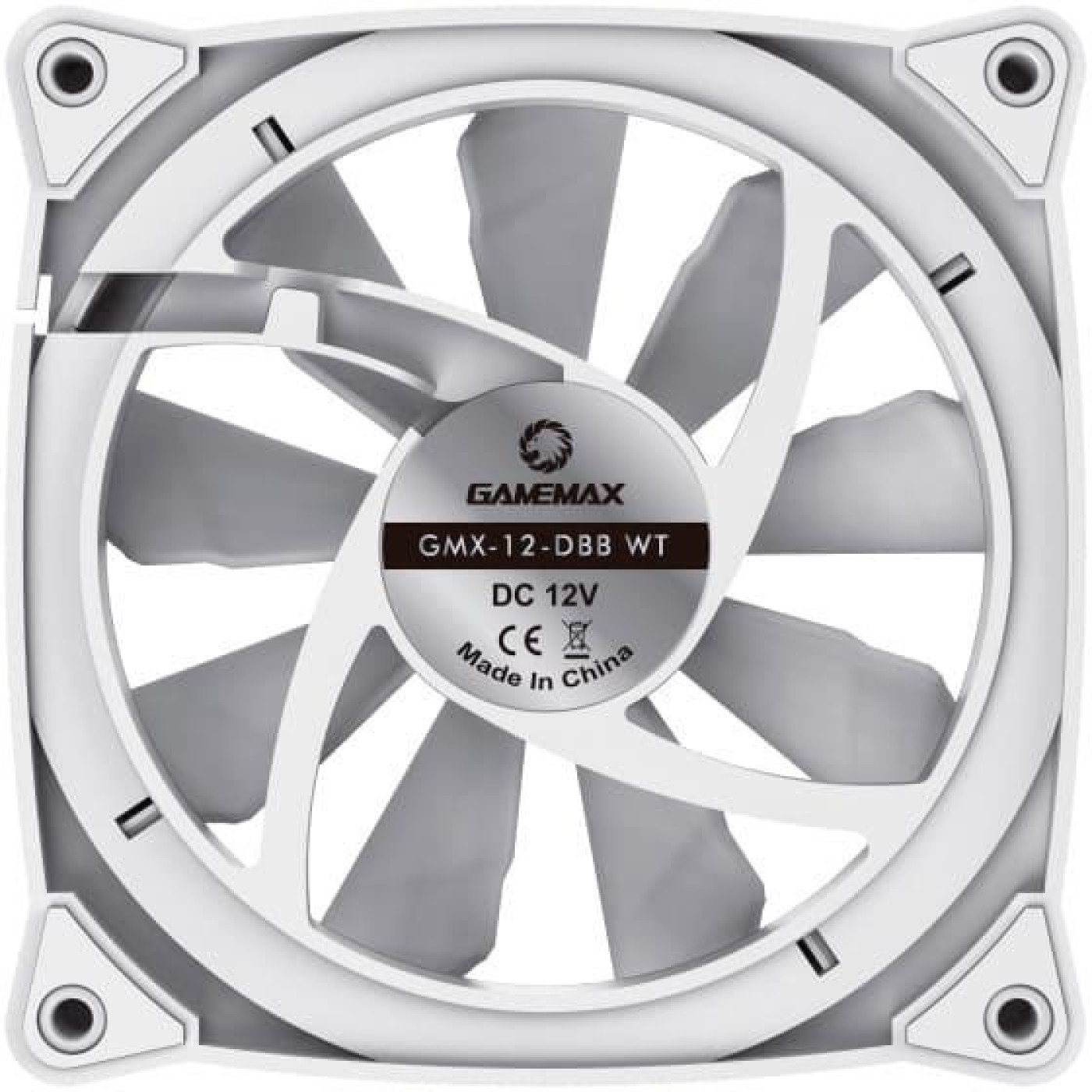 Вентилятор GameMax 120мм GMX-12-DBB-WT (GMX-12-DBB-WT)