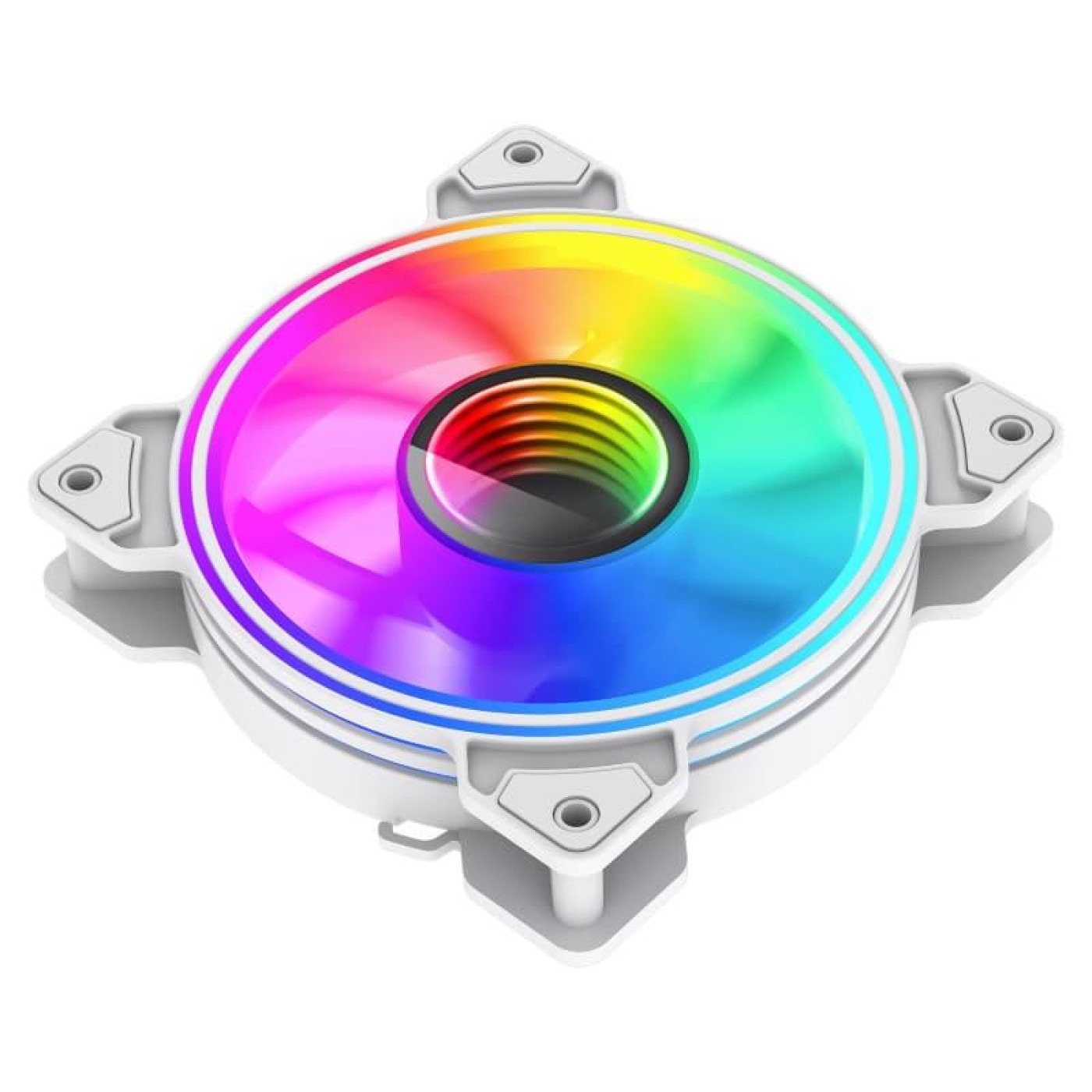 Вентилятор GameMax Dual Ring Infinity WH (Dual Ring Infinity WH)