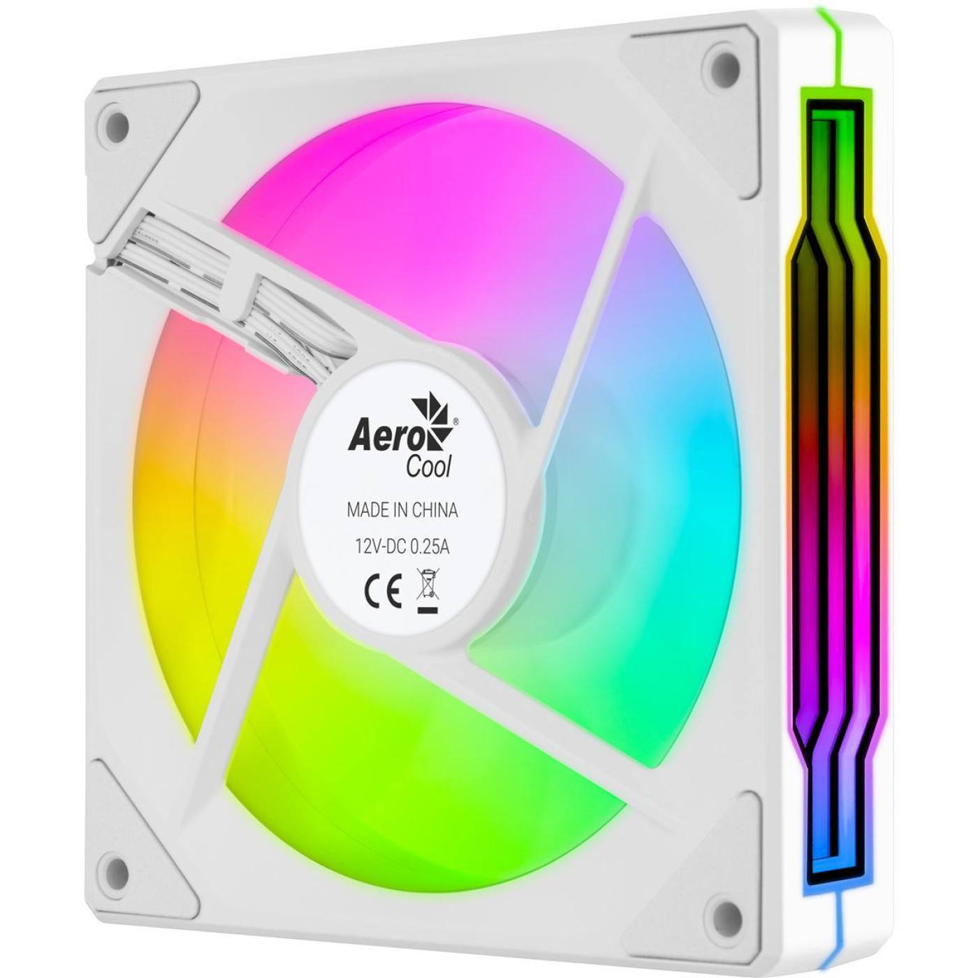 Вентилятор AeroCool Phantom M-3 12 PWM ARGB White (ACF3-MR11217.21)