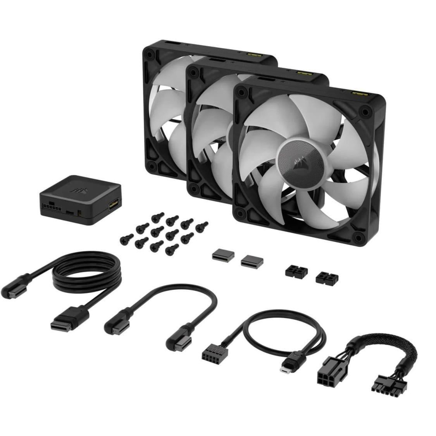 Вентилятор Corsair iCUE Link RX120 RGB PWM Triple Pack (CO-9051018-WW) Б/у