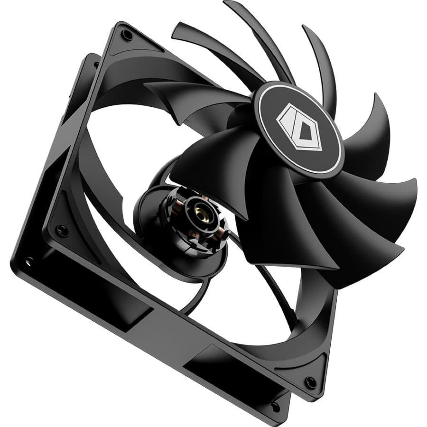 Вентилятор ID-Cooling FL-12025K, 120 x 120 x 25мм, 3-pin, черний (FL-12025K)