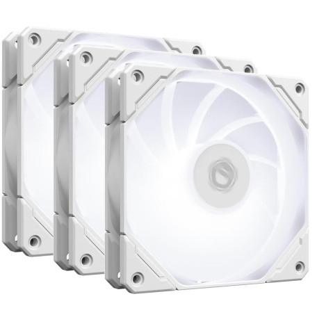 Вентилятор ID-Cooling TF-12025-Pro SW Trio White (TF-12025-PRO SW TRIO)