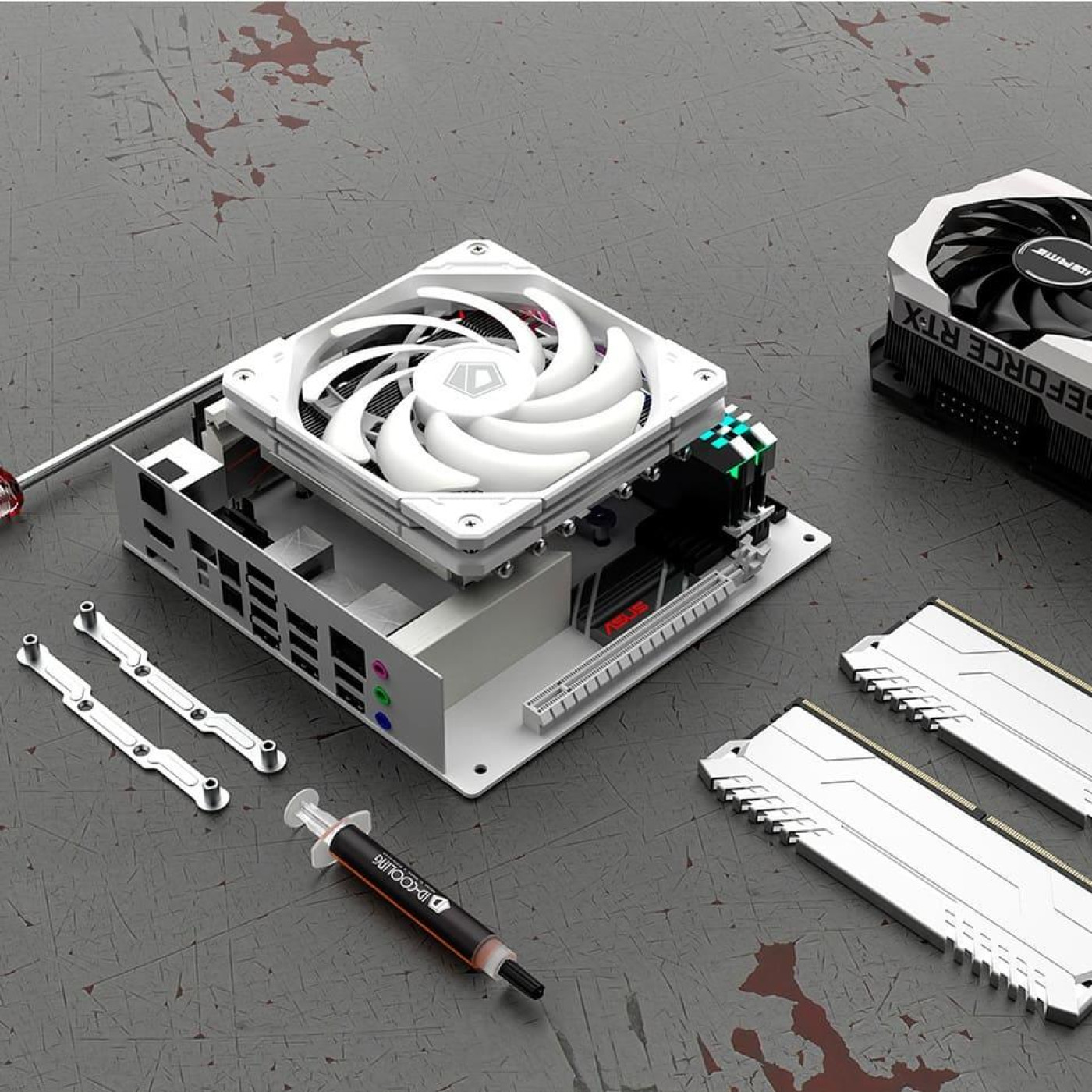 Вентилятор ID-Cooling NO-12015-XT ARGB Snow (NO-12015-XT ARGB SNOW)